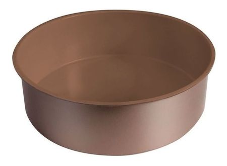 Molde Tortera Antiadherente 24cm Cobre Hudson Cobre