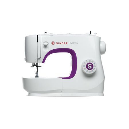 MAQUINA DE COSER SINGER M-3505C 32 DISEÑOS BRAZO LIBRE PORTATIL BLANCA