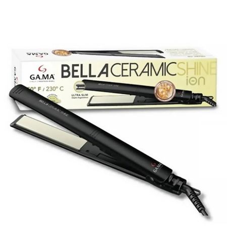 Planchita De Pelo Ga.Ma Bella Ceramic Shine Ion