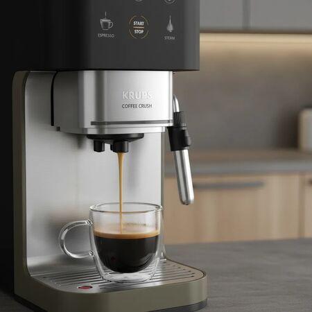 Cafetera Automática Krups SA403BE0 1370W Espresso Profesional