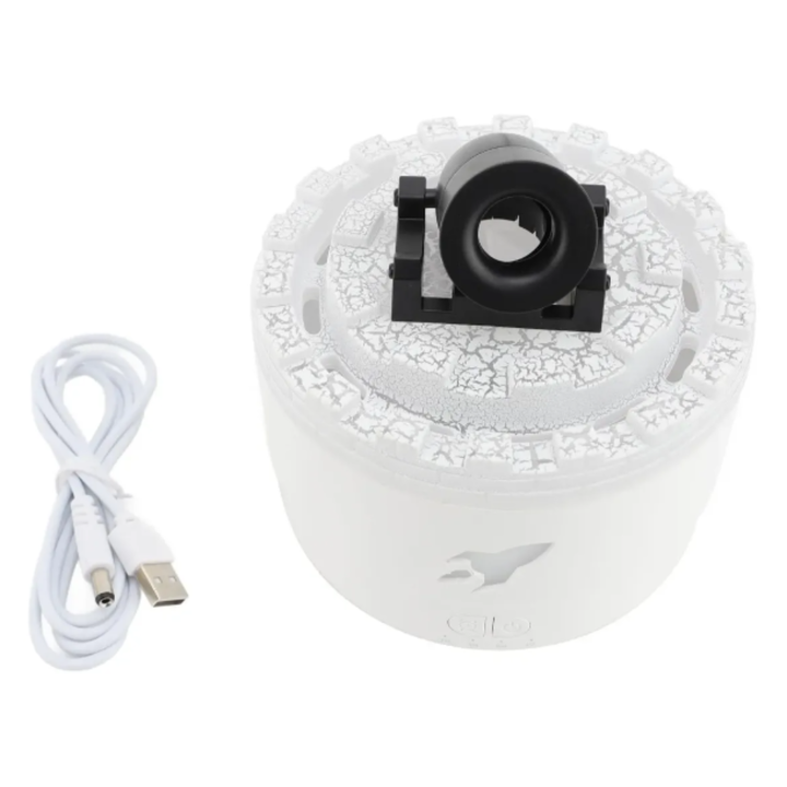 Difusor Humidificador Practiled 200ml Luz RGB Vapor Silencioso Aromaterapia - Vista 3
