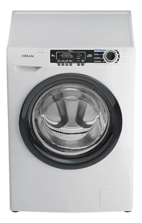 Lavarropas De Carga Frontal Drean Lcfdr0609lb0 6kg 900rpm Blanco