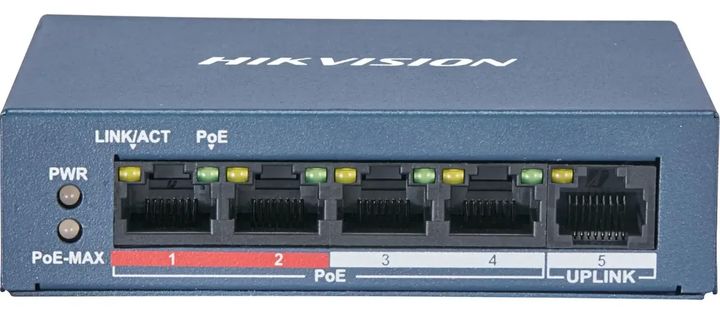 Switch Hikvision DS-3E0105P-E|M(C) - Vista 3