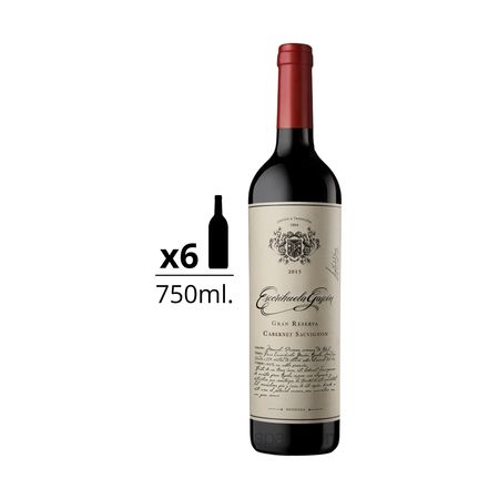 Vino Tinto Escorihuela Gascon Gran Reserva Cabernet Sauvignon Caja x 6