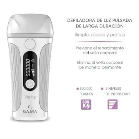 Depiladora Ga.Ma GVerina Luz Pulsada
