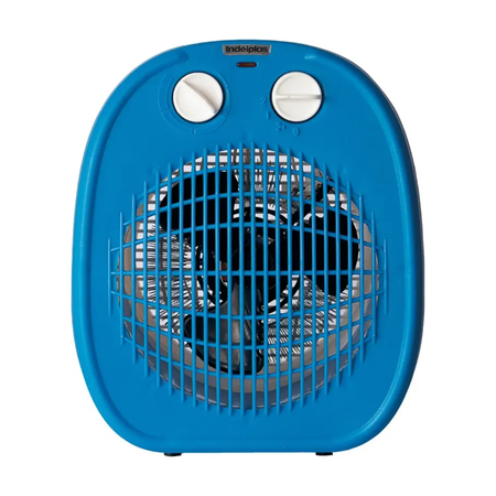 Caloventor Indelplas color 1800W. 2 potencias-Azul