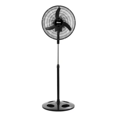 VENTILADOR 18 PIE LILIANA NEGRA PARR METALICA NEGRA ORBITAL Y REPELER VPRN18