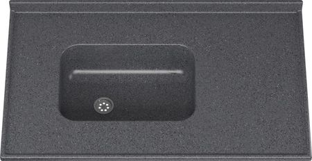 Tapa Mesada Ms Marmol Sintetico Mm602 1.00x0.60m Gris Oscuro