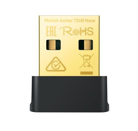 Placa de Red Tp-Link Archer T2UB Nano Bluetooth USB AC600 Dual band