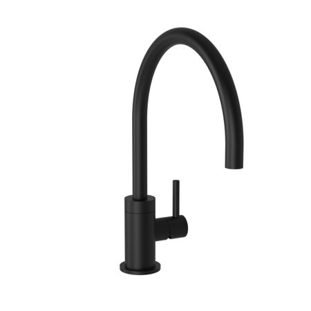 Griferia Monocomando Hidromet Mini Cucina Negro