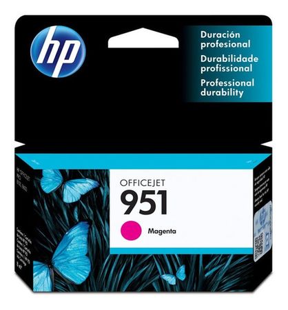 Cartucho De Tinta Hp 951 Magenta Original Cn051al