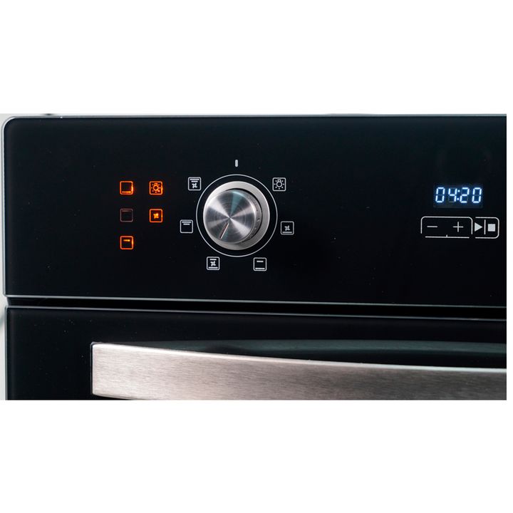 Horno eléctrico Florencia Black/Silver Triple Cristal Termostato Timer FL-7867-E - Vista 3