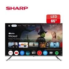 TELEVISOR LED SHARP 65" 4T-C65FL6L UHD 4K GOOGLE TV HDMIX4 USBX2 - 4609612