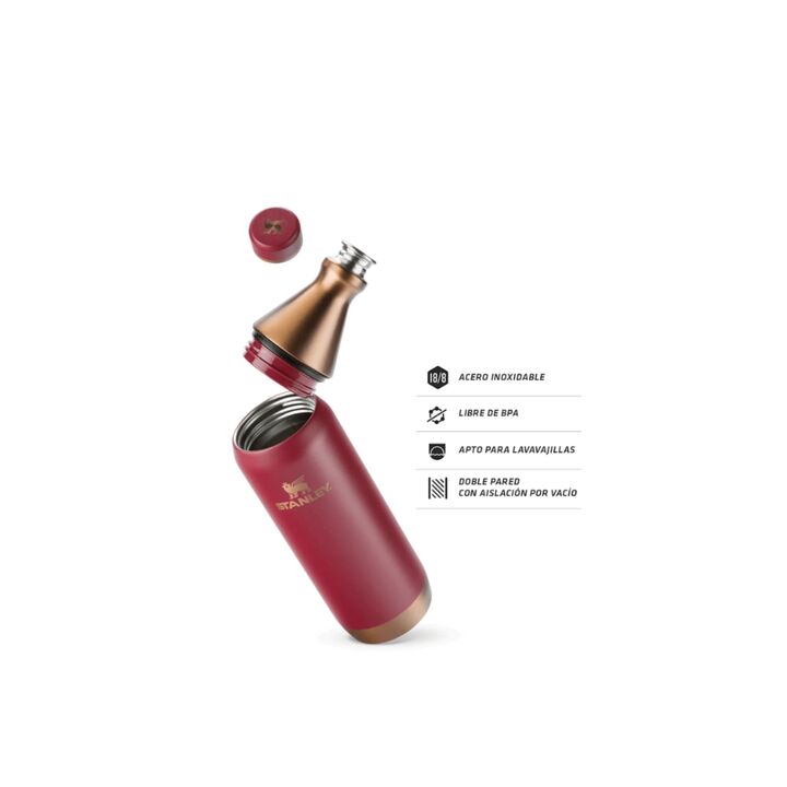 BOTELLA STANLEY 0.59L (C:GILDED POMEGRANATE SLIM BOTTLE) - Vista 3