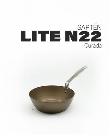 Sartenes de hierro Kankay N25 + N22 + N20 Lite Curadas