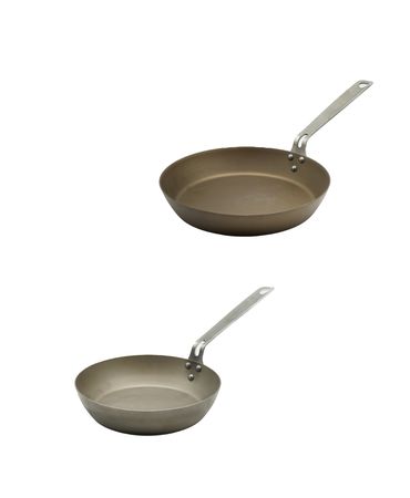 Set Sartenes de hierro Kankay N25 + N20 Lite Curadas