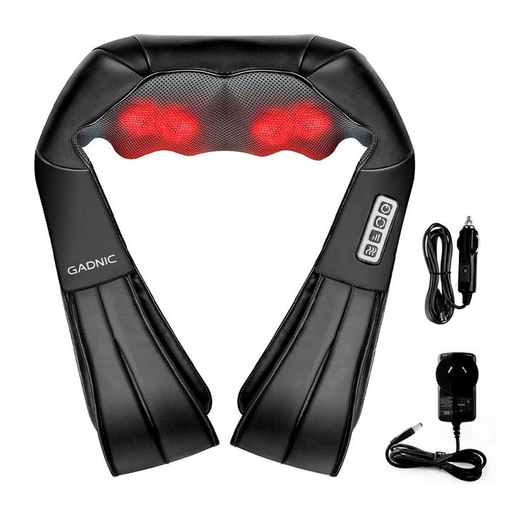 Masajeador Gadnic Ombu Cervical y Lumbar Shiatsu Terapia de Calor - Vista 1