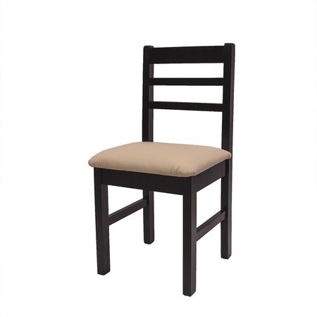Silla De Madera Sol Tapizada