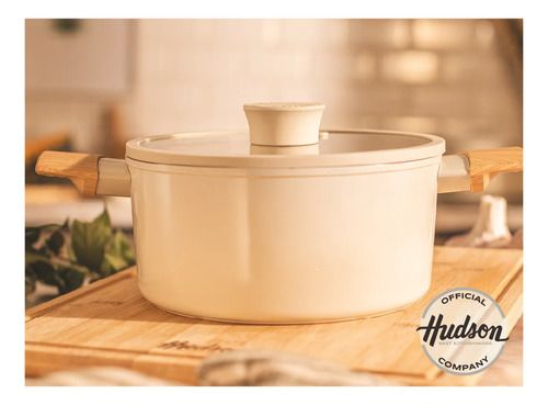 Olla 28cm Antiadherente Cerámico Harmony Inducción Beige - Vista 5