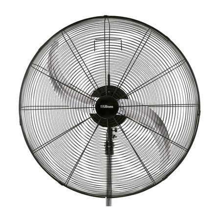 Ventilador De Pie Industrial 32 280w 2 Aspas Cromado Liliana