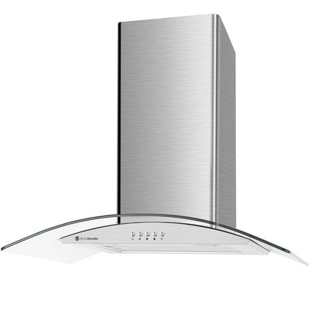 Campana / Extractor de cocina - Serie Dorada - 150W - 3 Velocidades - Acero inoxidable