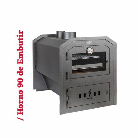 Horno a lena Nuke 90 para Embutir