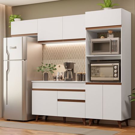 Combo De Cocina Madesa Madesa Reims 260cm Con Mesada