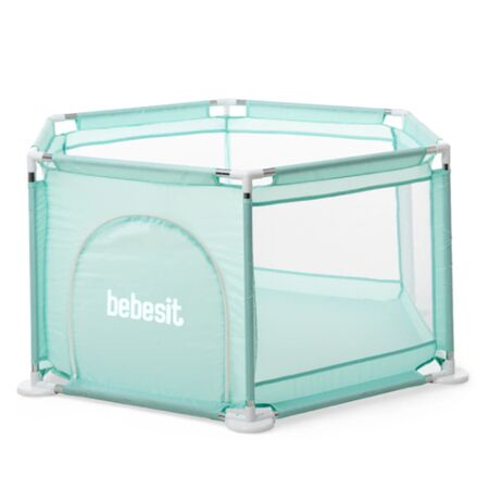 Corralito Transportable Bebesit 2119-b Celeste