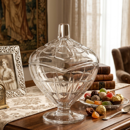 Caramelera Bombonera Frasco Souvenir Vidrio Azucarera Pasabahce