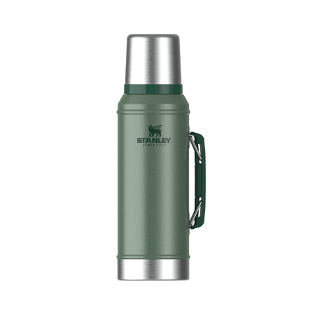 TERMO STANLEY CLÁSICO 950 ML VERDE CON MANIJA (11494-008)