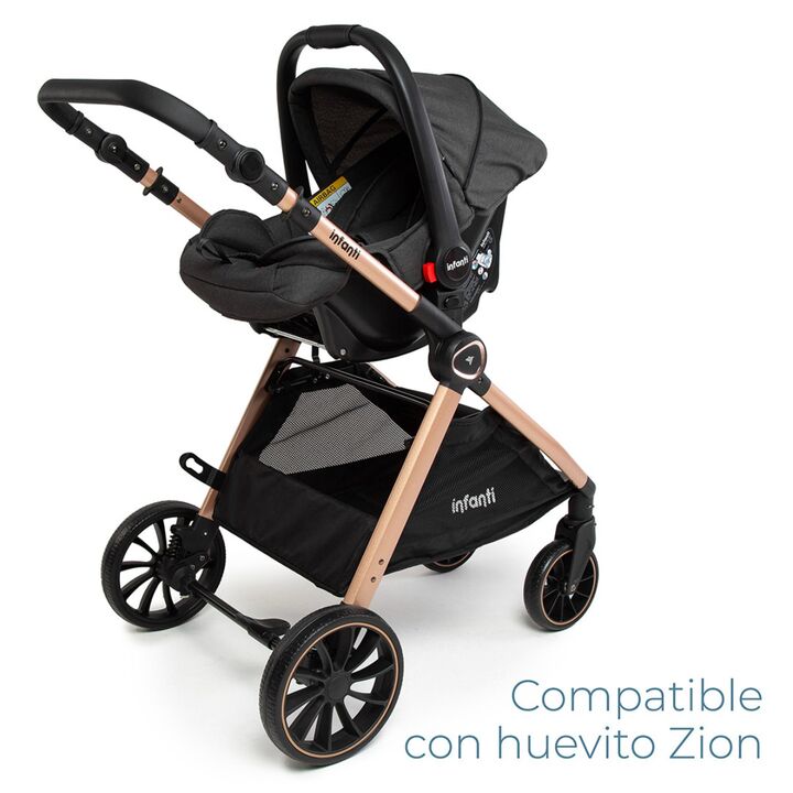 Cochecito Travel System Infanti Romanzo Bronce - Vista 5