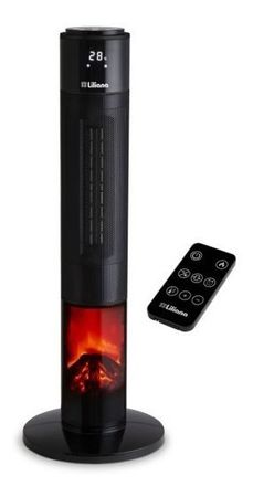 Calefactor Torre Liliana Towerflame Tch50 Display Digital