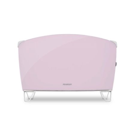 VITROCONVECTOR PEABODY PE-BVC15P - ROSA 1500W TERMOSTATO DOBLE VIDRIO CONVECCION