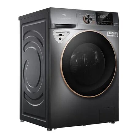 Lavasecarropas TCL Inverter 10KG / 6KG 1200rpm Gris C2210WDG