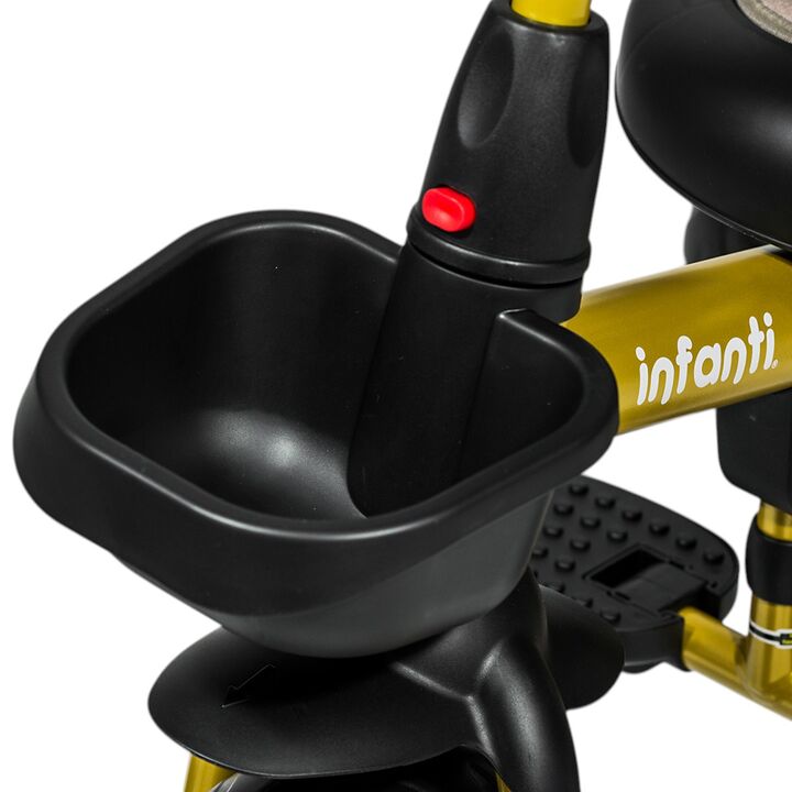 Triciclo multifuncional Infanti JY-T07B Dorado - Vista 16