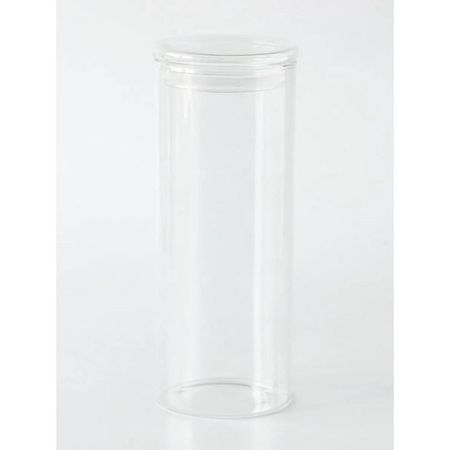 Frasco Blackly Clear Transparente con Tapa 1600 ml