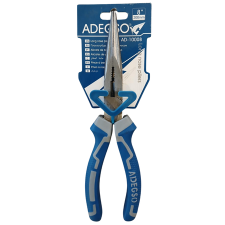 Pinza De Punta 8 Pulgadas Cromo Vanadio Adegso