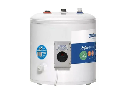 TERMOTANQUE SEÑORIAL PIE 40L ELECTR. ZAFIRO 330004