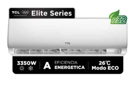 Aire Acondicionado TCL TACA-3350FCSD/EL5 3350Watts Frío Calor Elite On-Off