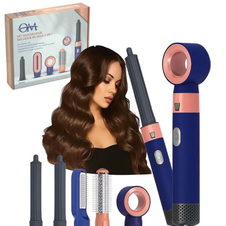 OM Set Moldeador Cepillo 5 en 1