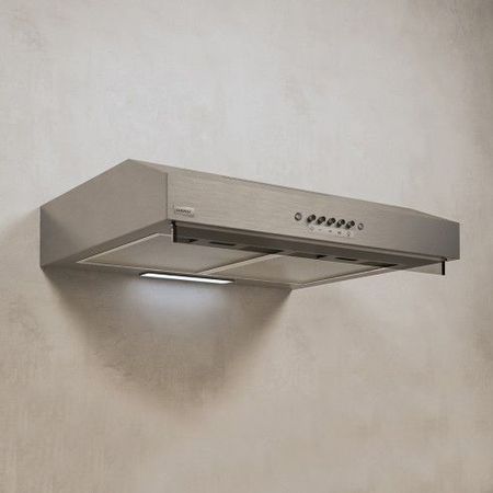 Aspirador Classic 60cm Pulsante  Acero