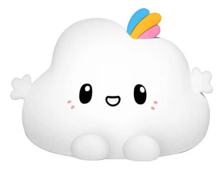 Lámpara Nocturna De Silicona Con Forma De Nube