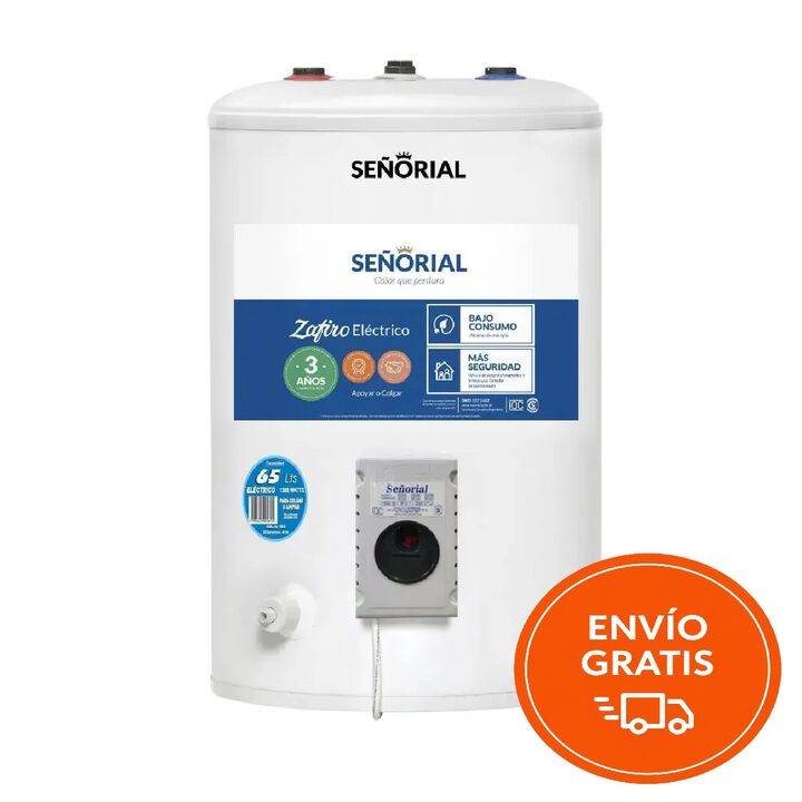 Termotanque Eléctrico Señorial TESZ-65 de 50 L - Vista 1