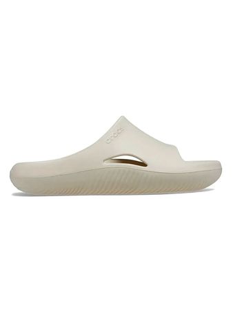 Ojotas Crocs Mellow Recovery Slide Unisex Moda Beige