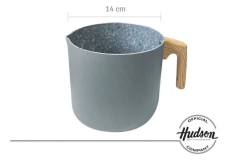 Jarro Hervidor Antiadherente Hudson 14 cm color GRIS