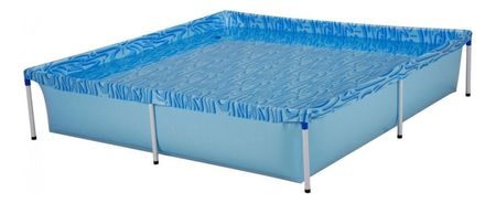 Pileta Estructural de Lona Cuadrada 1500 Litros Mor 1003