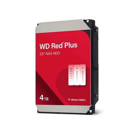Disco Rigido Western Digital 4TB Red Plus 3.5 NAS SATA