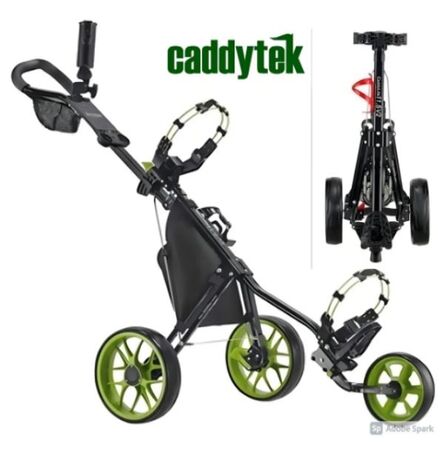 Carro Manual Golf Caddytek Caddylite 11.5 3 Ruedas Plegable