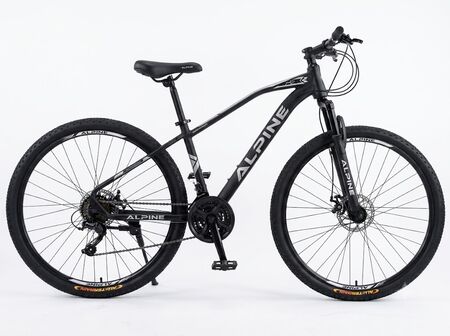 Bicicleta R29 Acero J22fa025 Talle M Gris Plomo Alpine