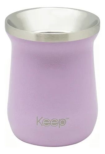 Mate Caja Hammered Keep 300 Ml Violeta Violeta - Vista 1